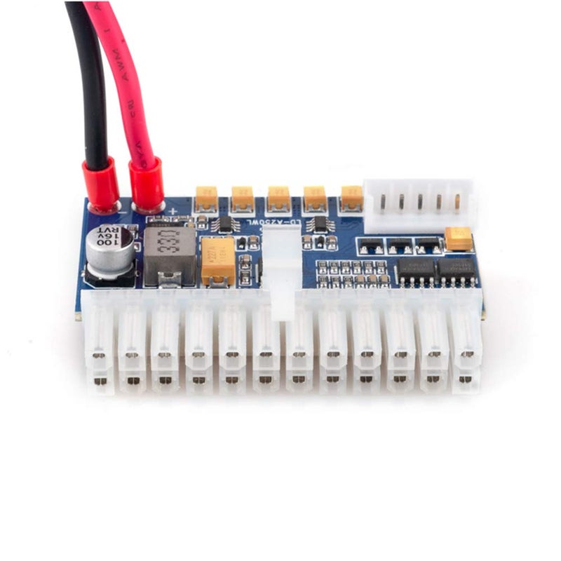 RGEEK 24pin DC ATX PSU 12V DC Input 250W Peak Output Switch DC-DC ATX Pico PSU Mini ITX PC Power - Image 3